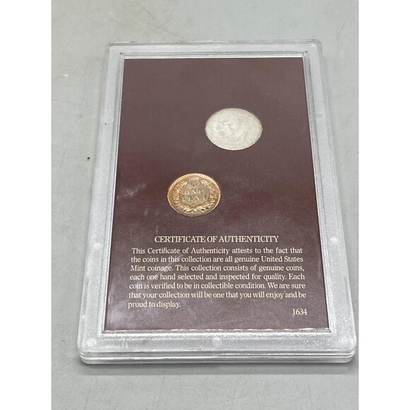 vintage 1800's Rare Coin Collection Indian Head Penny 1893 Liberty Head READ - Picture 9 of 12